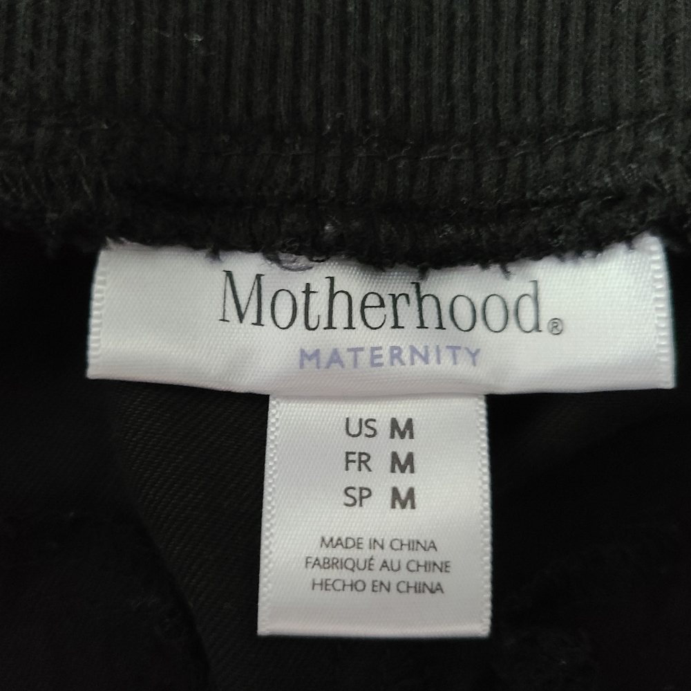 Maternity cropped pants black medium - Picture 3 of 9